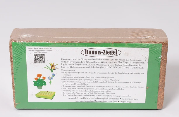 Humus-Ziegel Kokosfaser